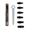 Realeather(R) Crafts Mini Punch Set-2mm, 2.5mm, 2.8mm, 3.2mm, 4mm & 4.8mm